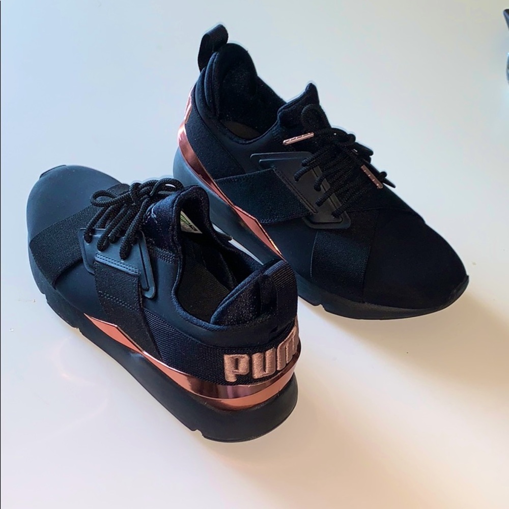 Puma Muse Metal Black Rose Gold